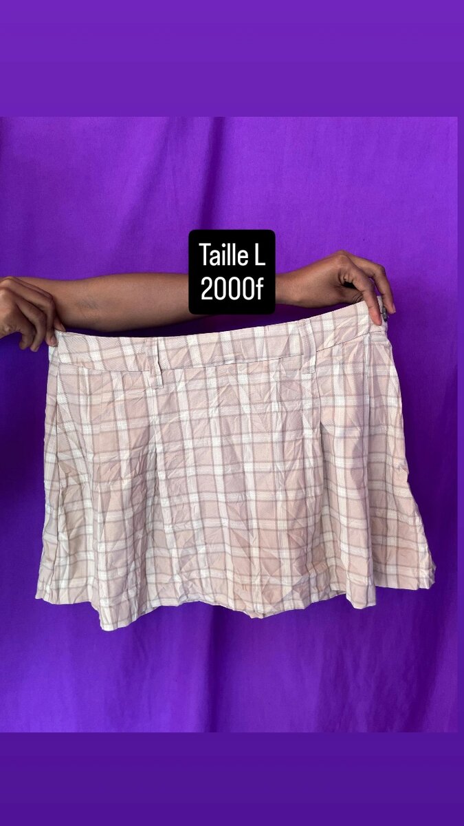 Jupe Écossaise Taille L