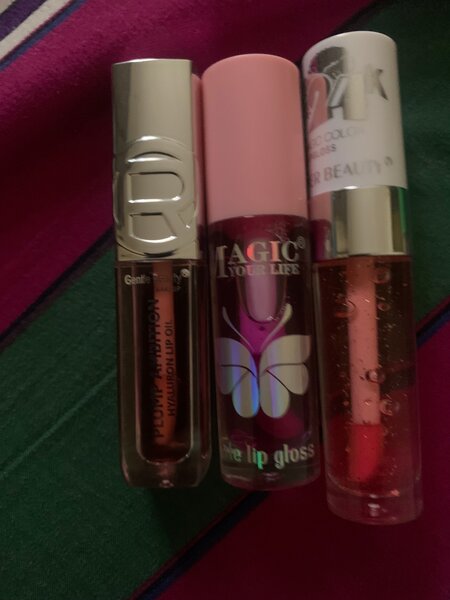 Lot de brillants à lèvres hydratants