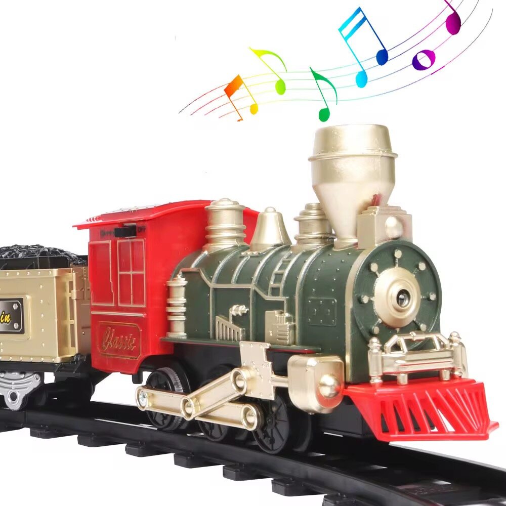 Train jouet musical classique