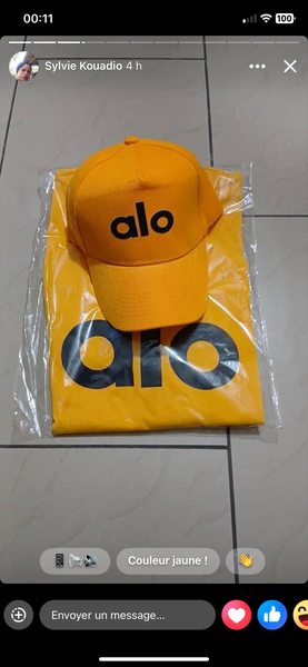 Ensemble Casquette et T-shirt Alo