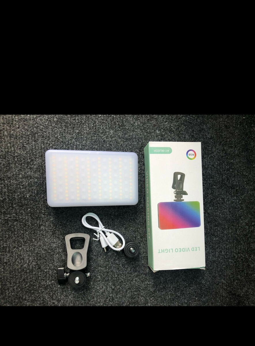 Lumière vidéo LED RGB