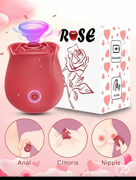 Stimulateur vibrant rose