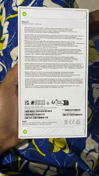 iPhone 15 - 128 Go, Bleu