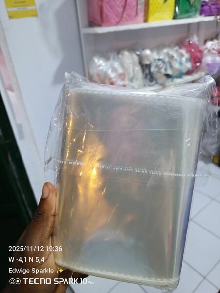 Sachet choco transparent petit