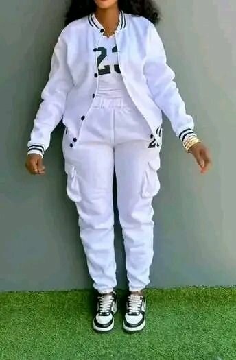 Ensemble décontracté blanc
