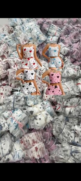 Pyjama Femme Motif Cœur