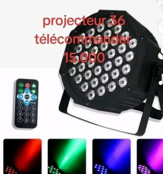 Projecteur LED Multicolore