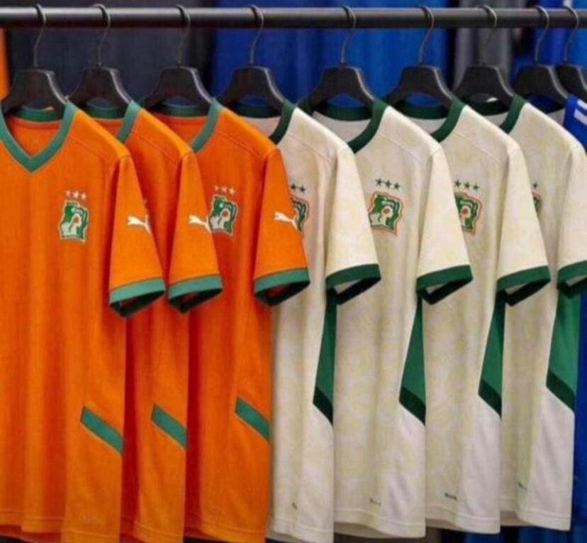 Maillot Côte d'Ivoire 2025