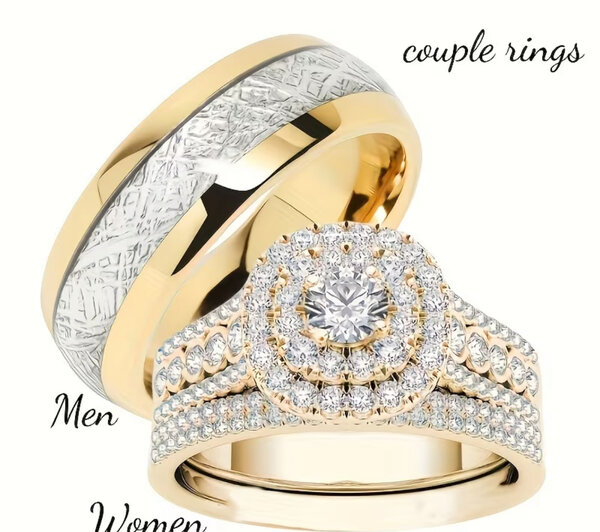 Bagues de Couple Or et Argent