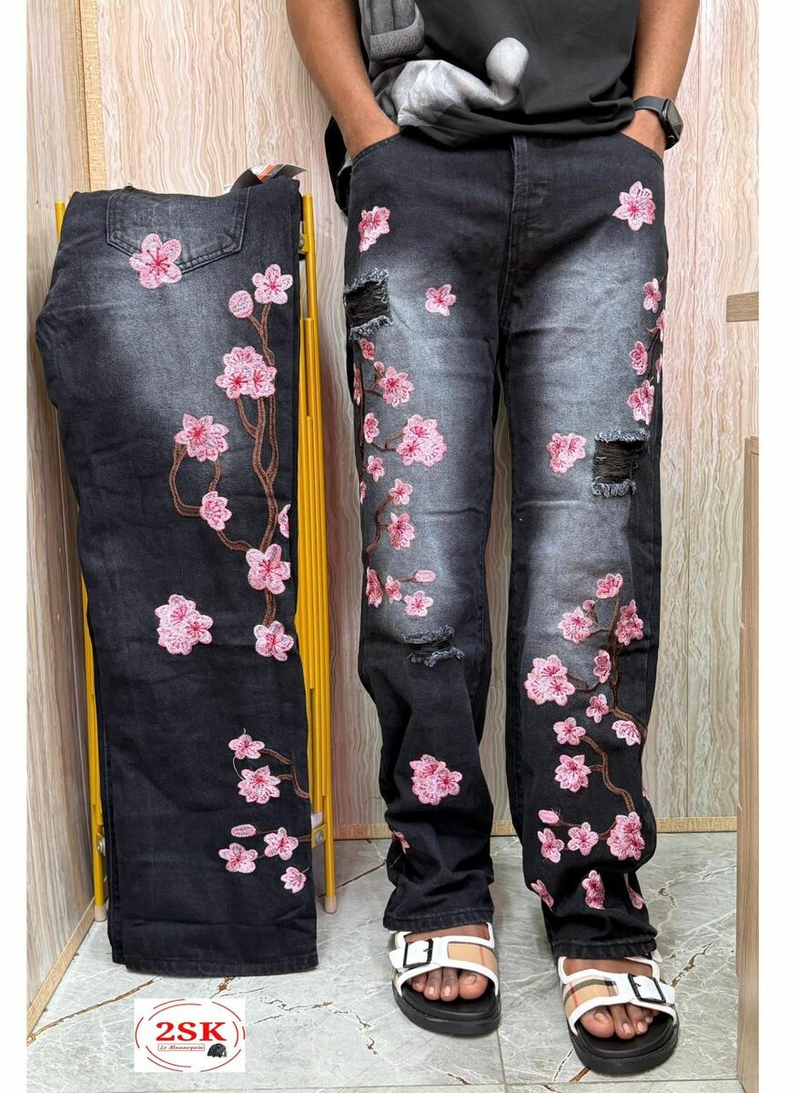 Jeans décontractés tendance