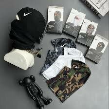 Cagoule camouflage multifonction