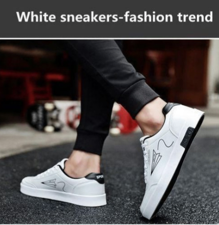 Baskets blanches tendance