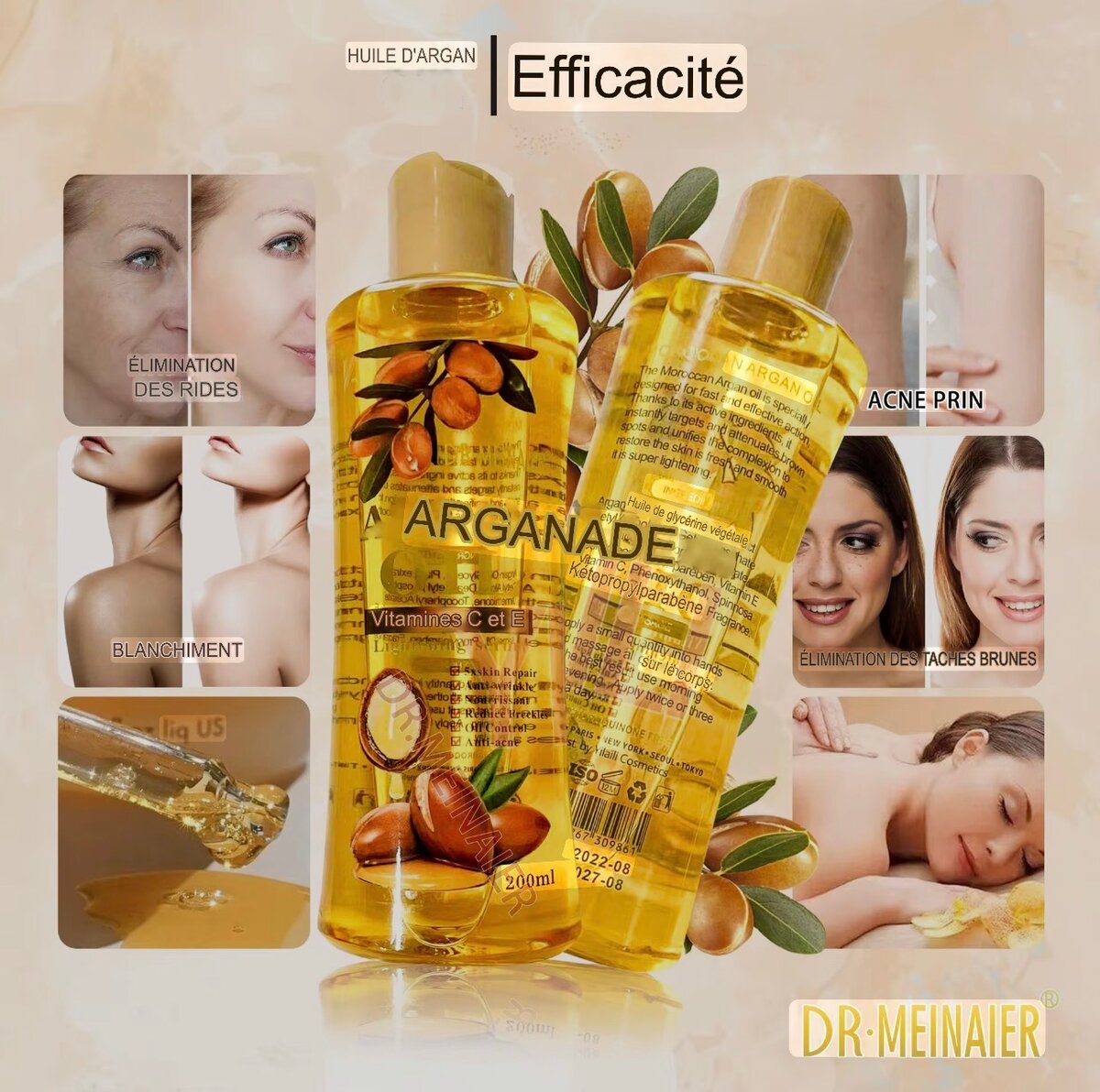 Huile d'Argan Vitaminée