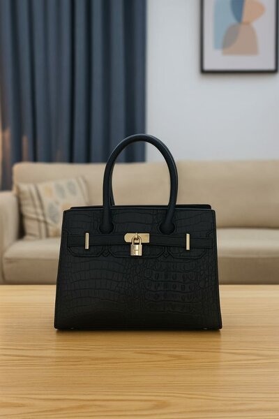 Sac à main luxe croco