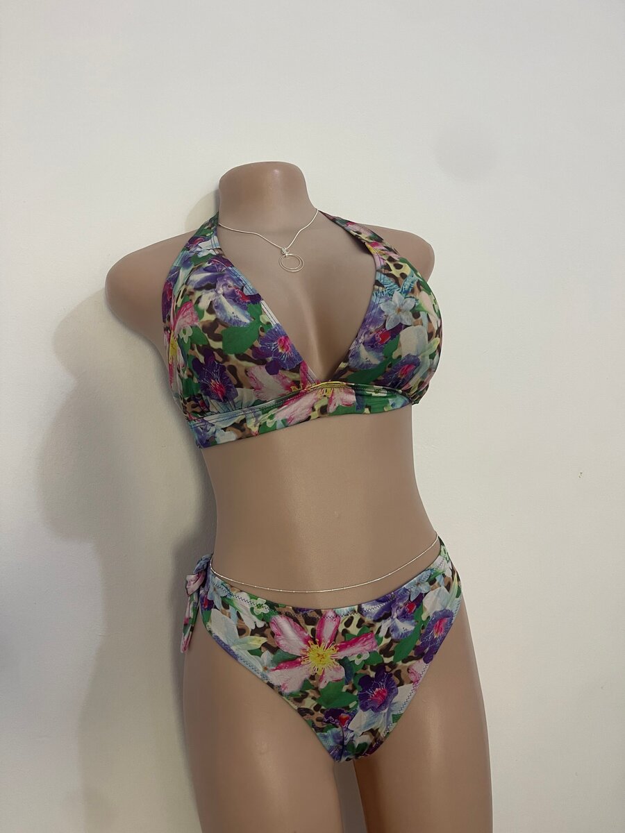 Floral Print Bikini Set