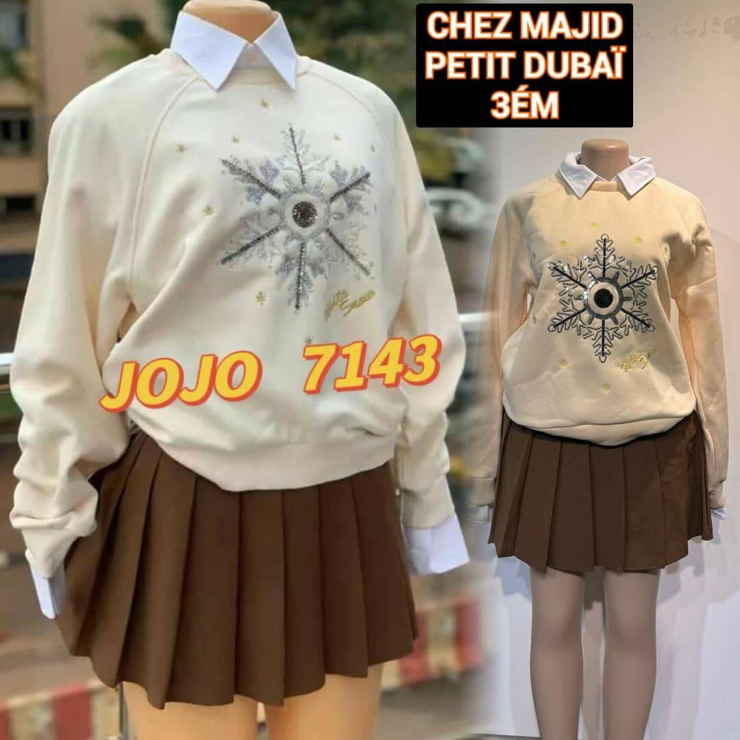 Sweat à motifs élégant