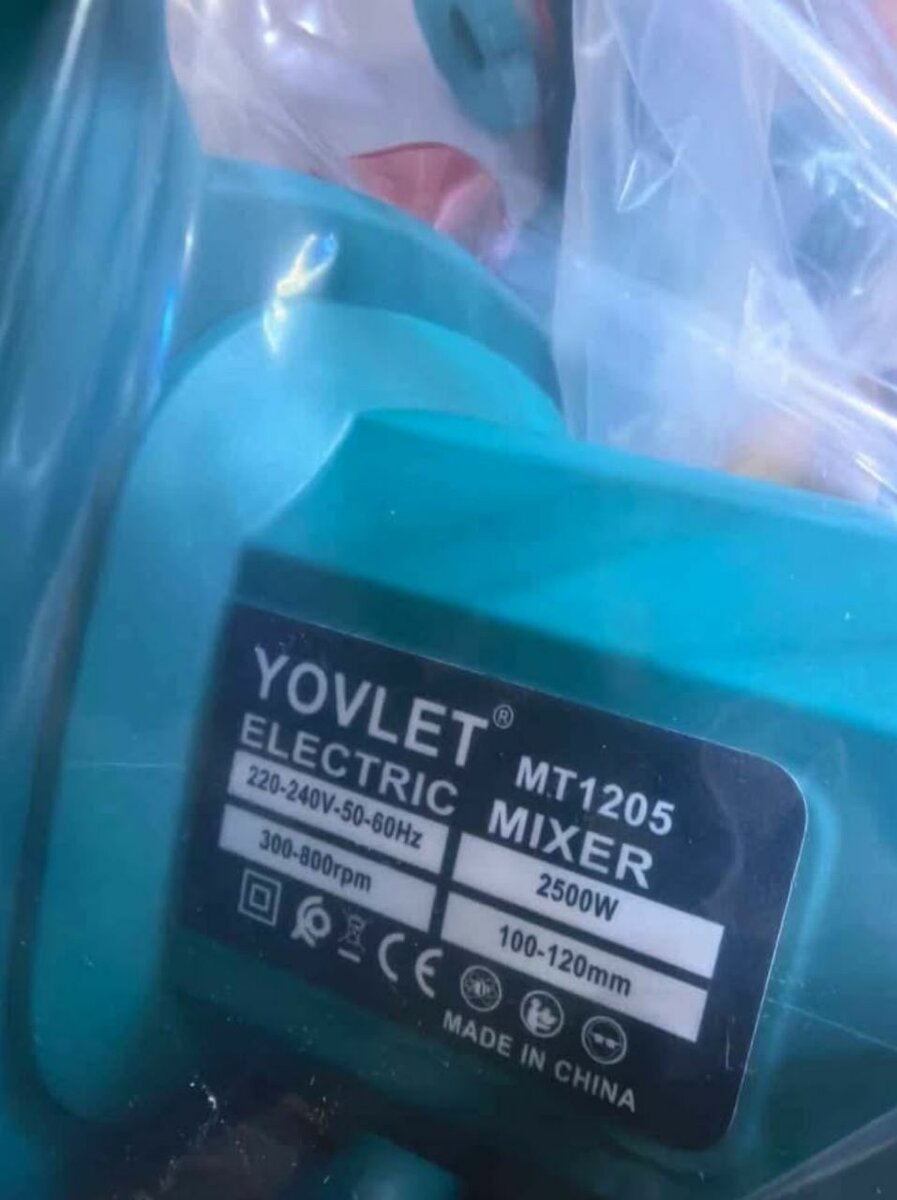 Mélangeur électrique industriel