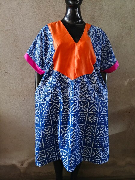 Robe Kaftan Colorée Femme