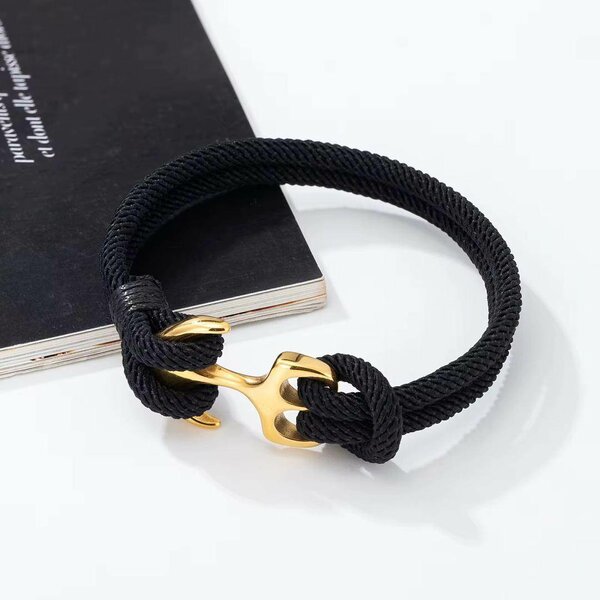 Bracelet ancre marine