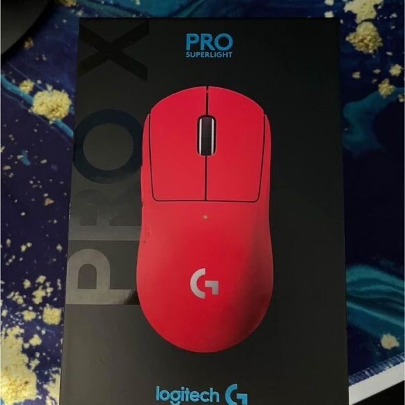 Souris Logitech Pro X Rouge