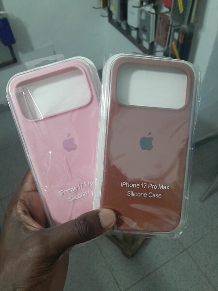 Coque Silicone iPhone 17 Pro Max