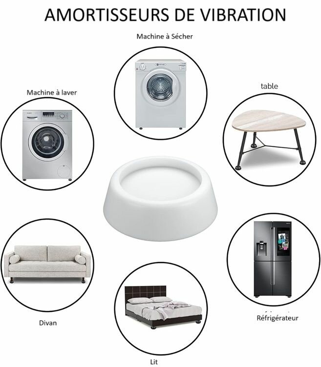 Patins anti-vibrations