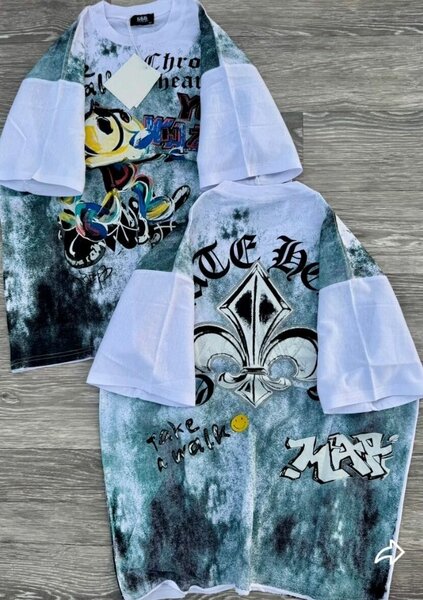 T-shirts streetwear avec graphismes