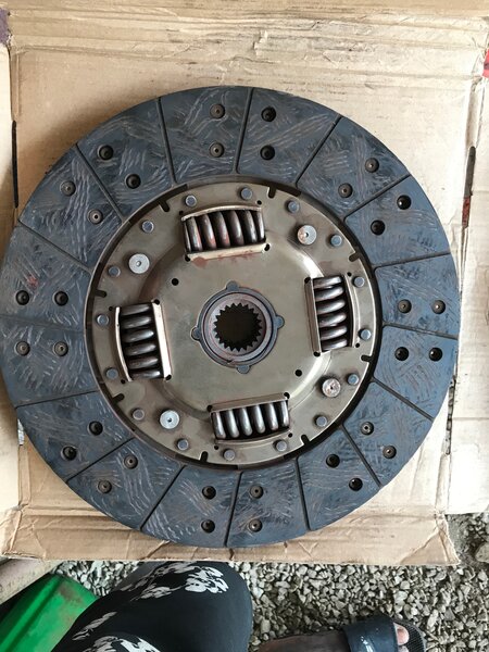 Disque d'embrayage robuste