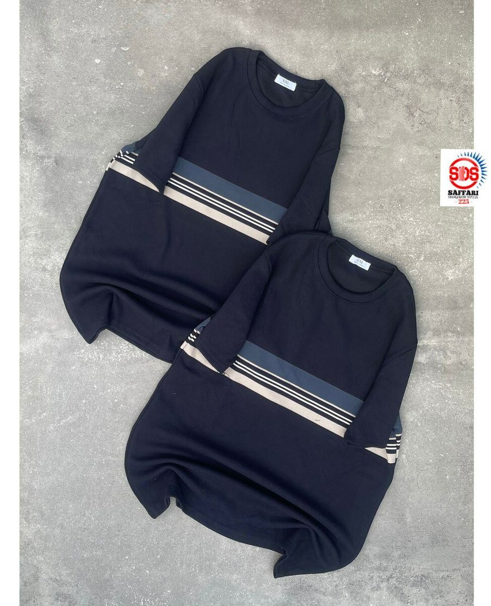 Sweat-shirt rayé pour toute la famille