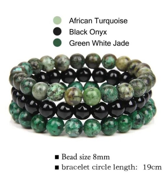 Bracelet pierres naturelles élégantes