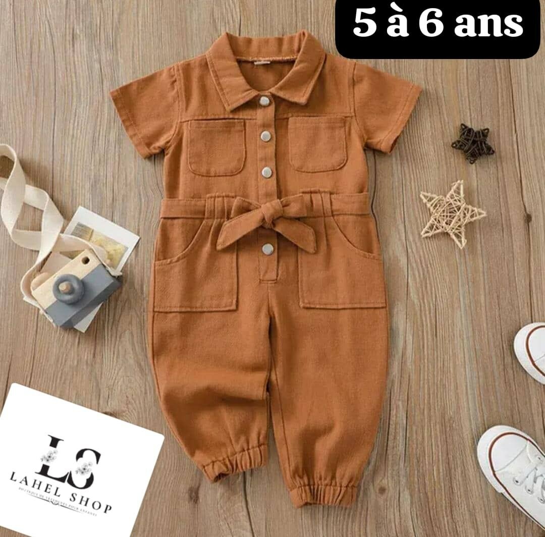 Combinaison Enfant Fille Rose