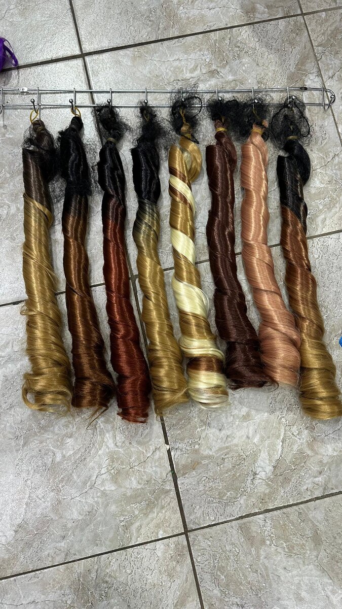 Mèches Synthétiques Colorées