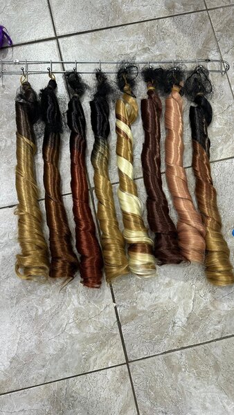 Mèches Synthétiques Colorées