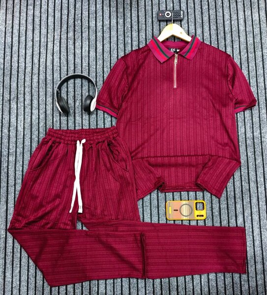 Ensemble sportswear bordeaux