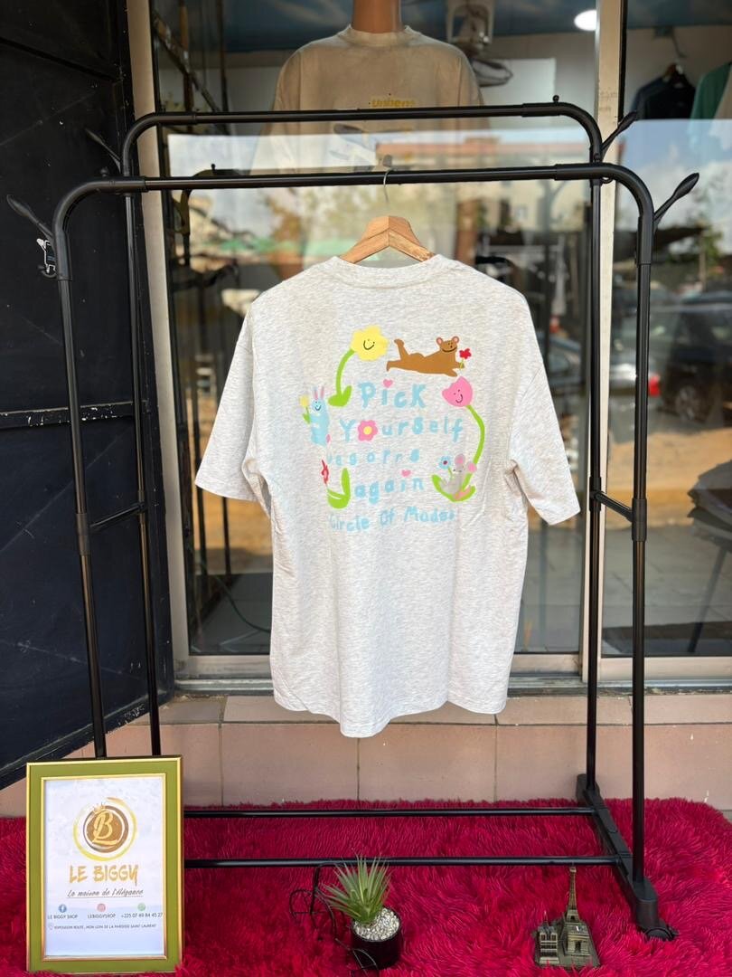 T-shirt unisexe imprimé cactus