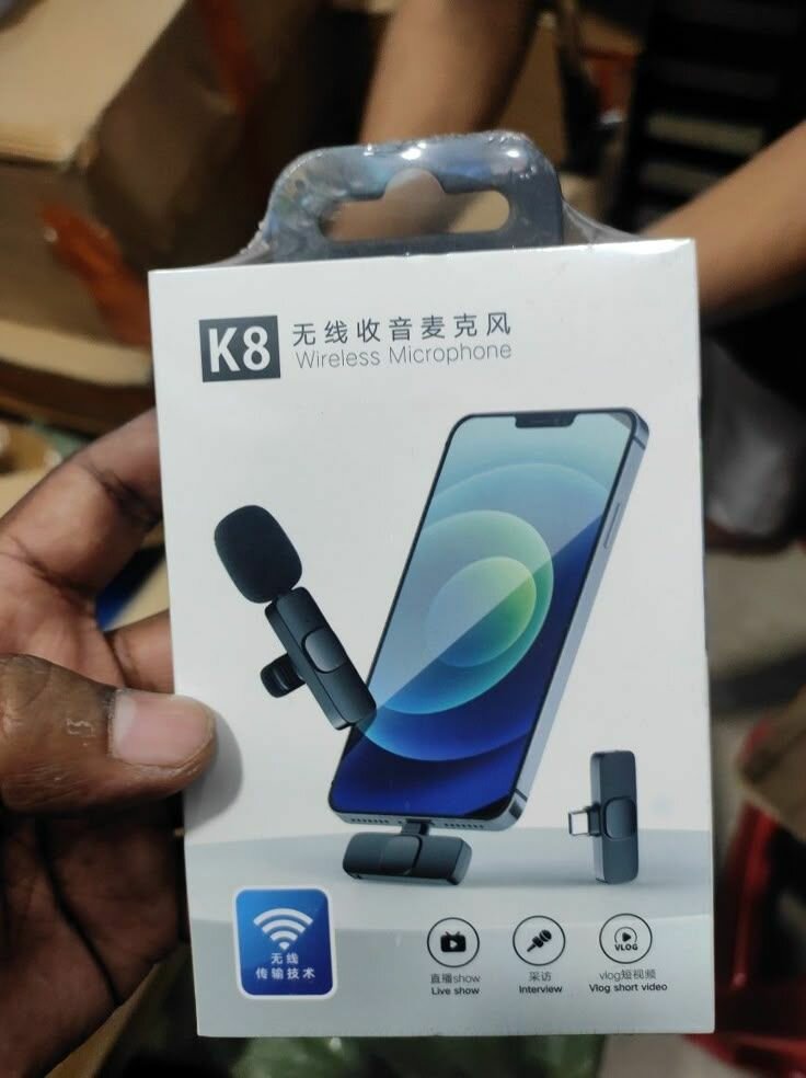 K8 Wireless Microphone for Smartphone