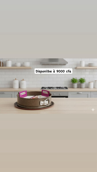 قالب كيك قابل للفصل دائري