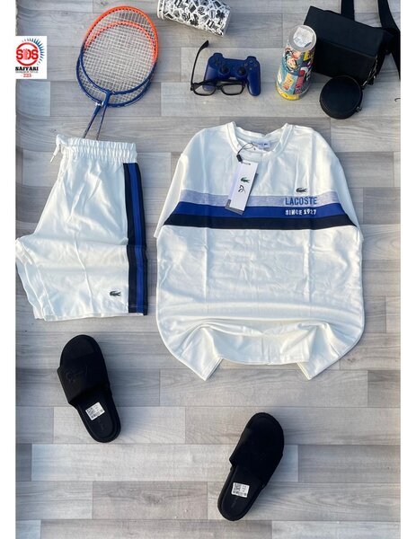 Ensemble de sport Lacoste blanc