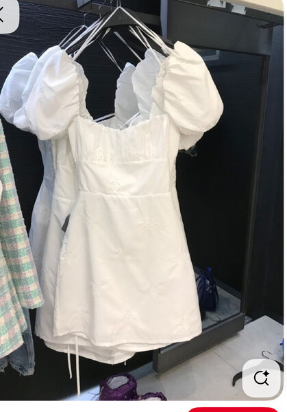 Robe blanche élégante