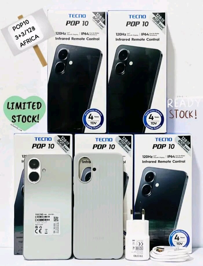 Tecno Pop 10 Smartphone