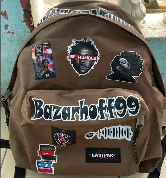 Sac à dos tendance stickers