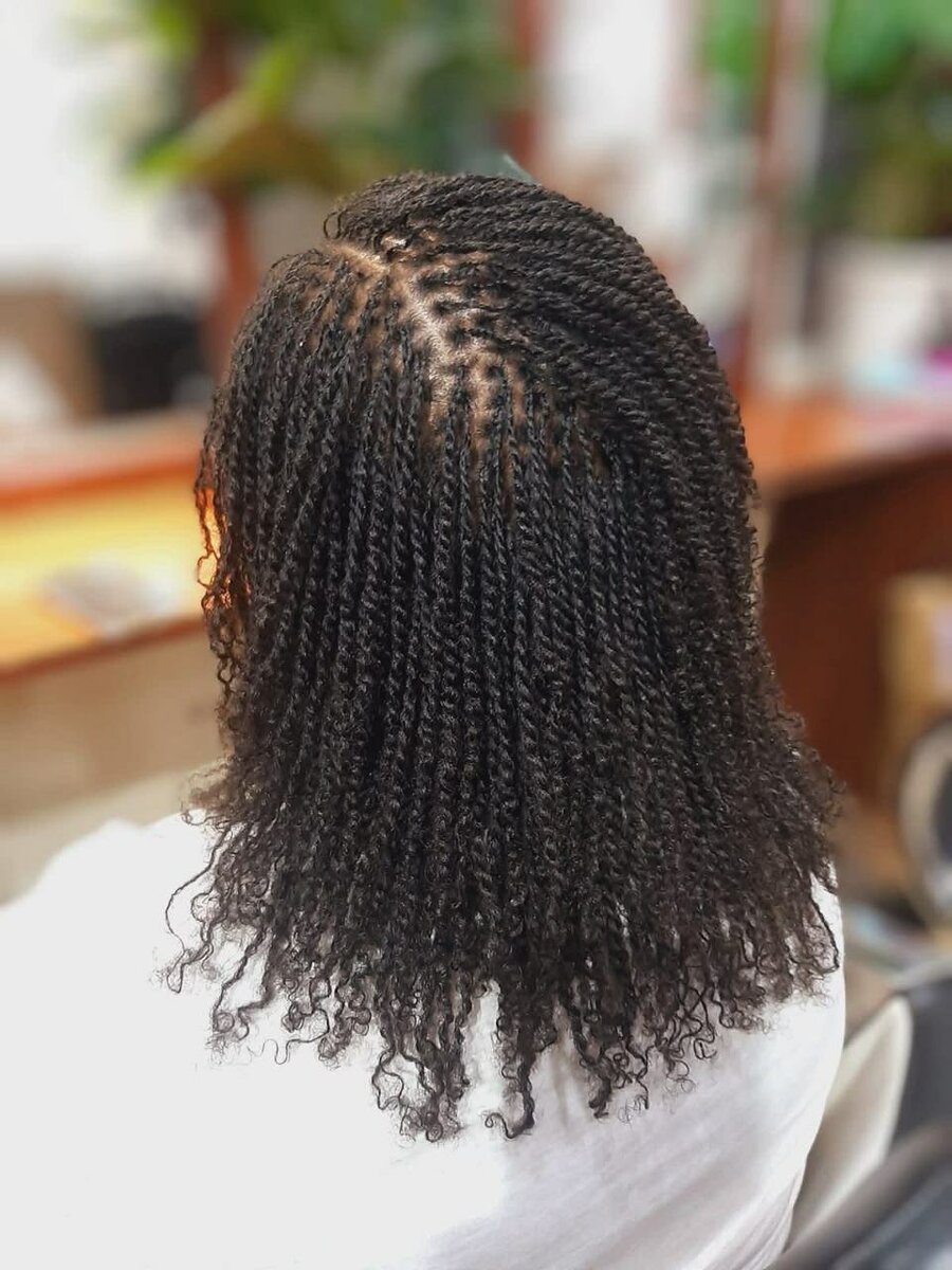 Mèche micro twist