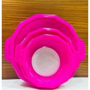 Passoires en plastique colorées