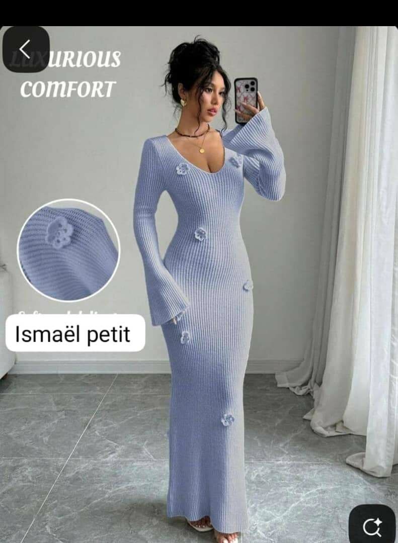 Robe longue élégante femme