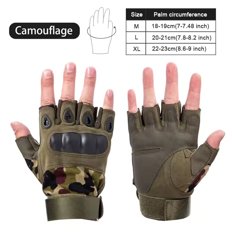 Gants tactiques camouflage homme
