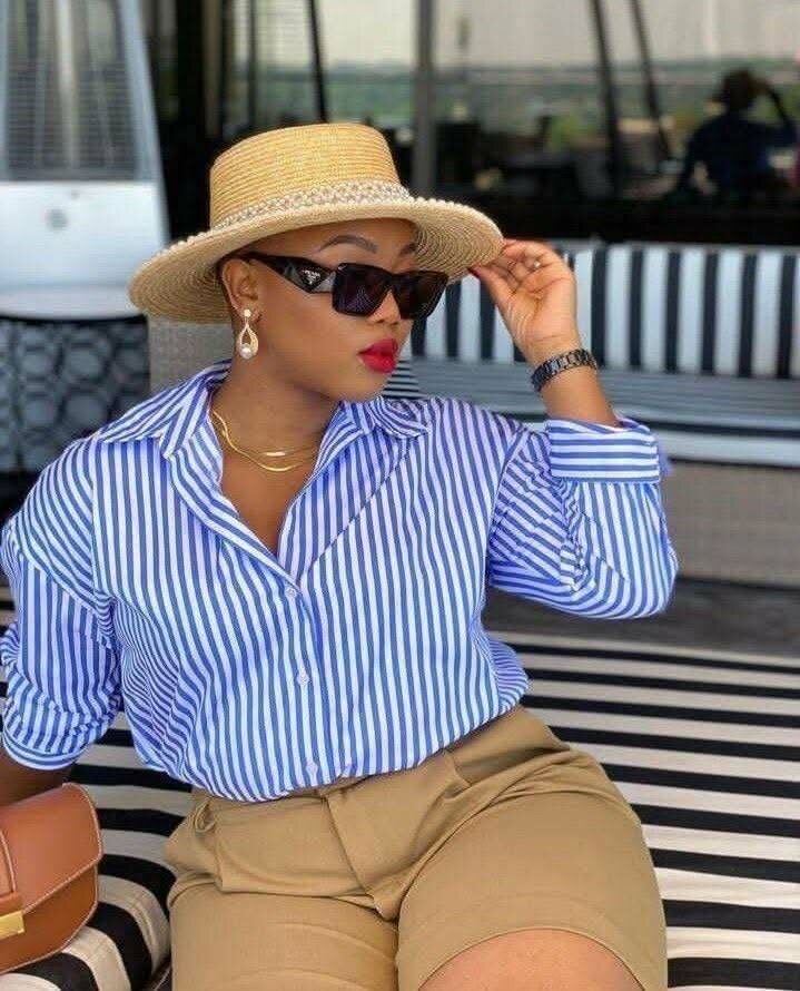 Chemise à Rayures Élégante