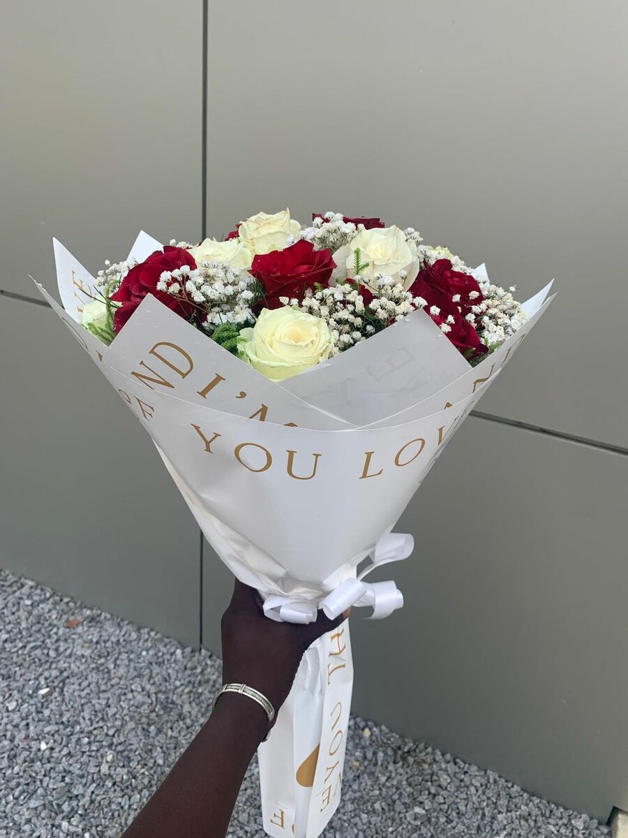 Bouquet de roses élégantes