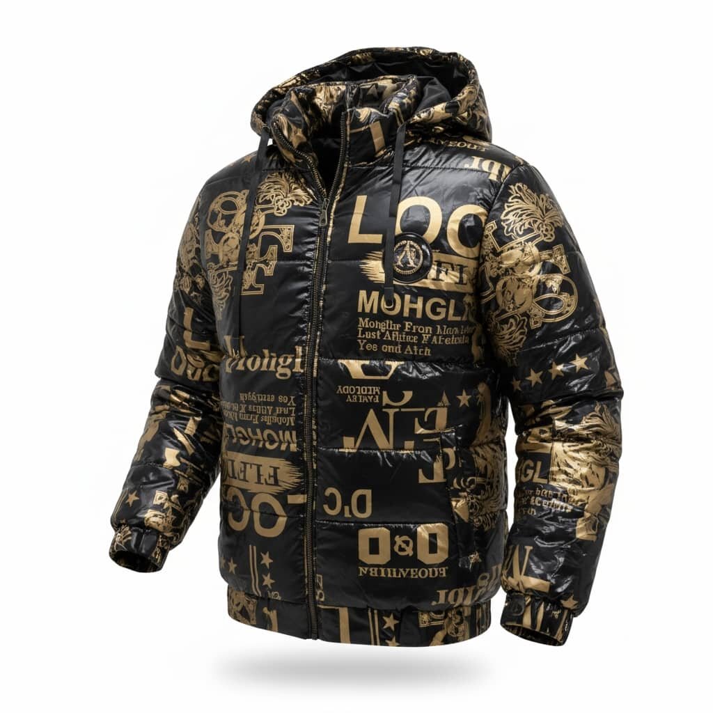 Veste matelassée à capuche homme