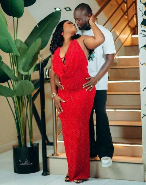 Robe soirée élégante rouge