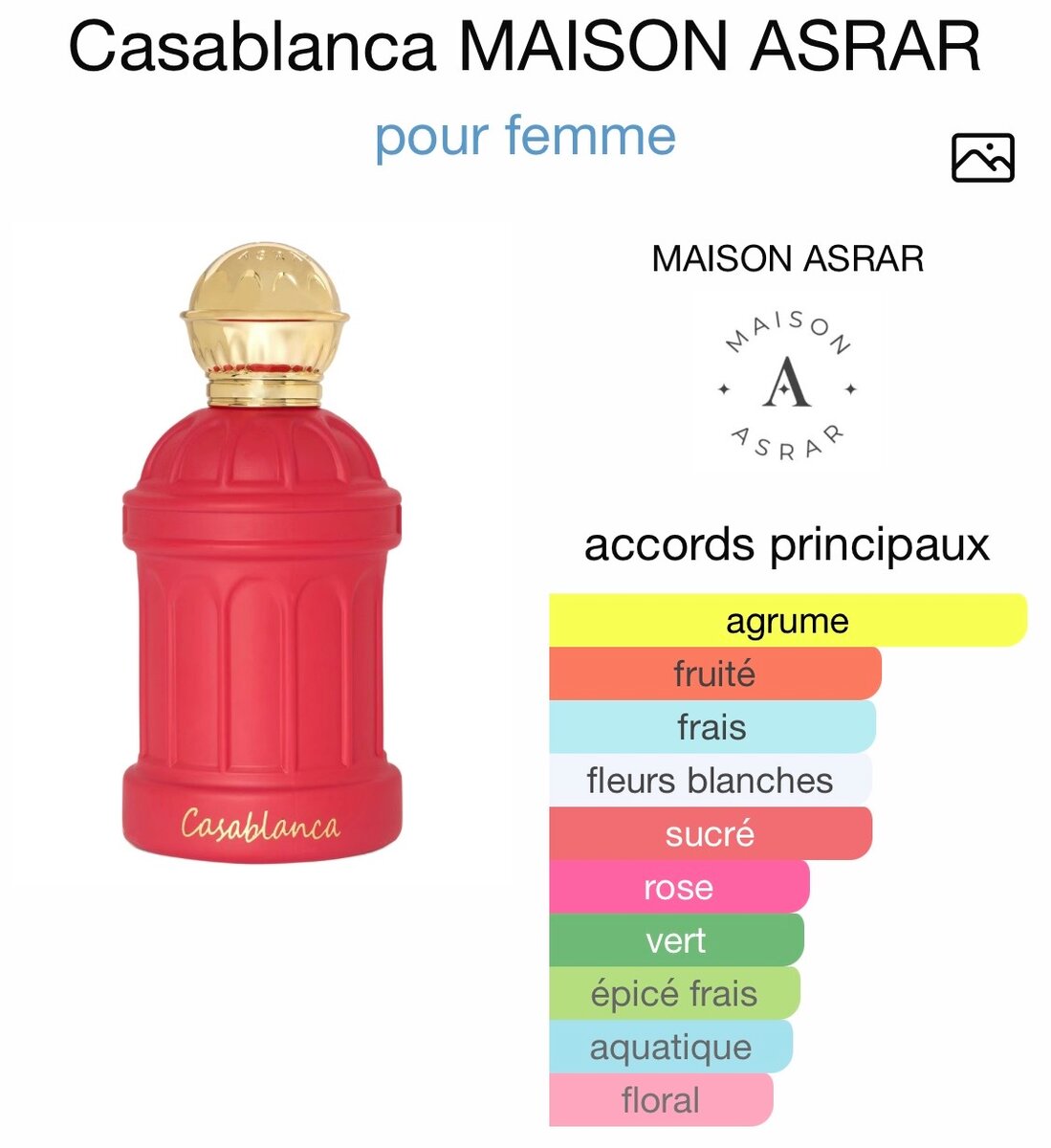 Eau de Parfum Casablanca Femme